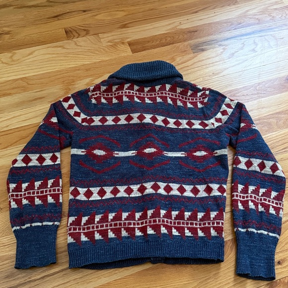 Denim & Supply Ralph Lauren Geometric Knit Cardigan - Picture 11 of 11